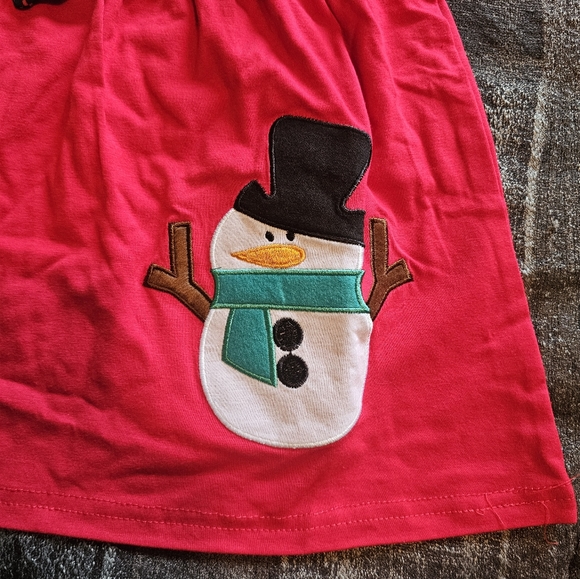 Snowman outfit with scarf size 5 - Picture 5 of 5